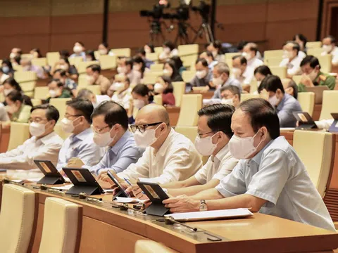 Quyết định cơ cấu số lượng thành viên Chính phủ gồm 27 thành viên